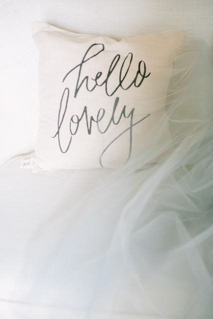 Calligraphy pillow