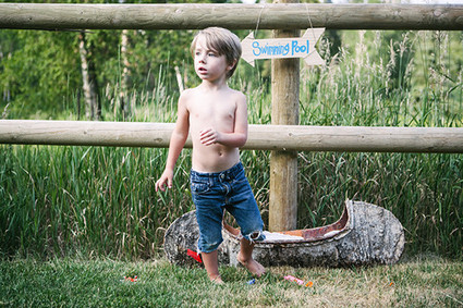 Outdoor adventure 3rd birthday party
