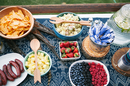 Outdoor adventure 3rd birthday party