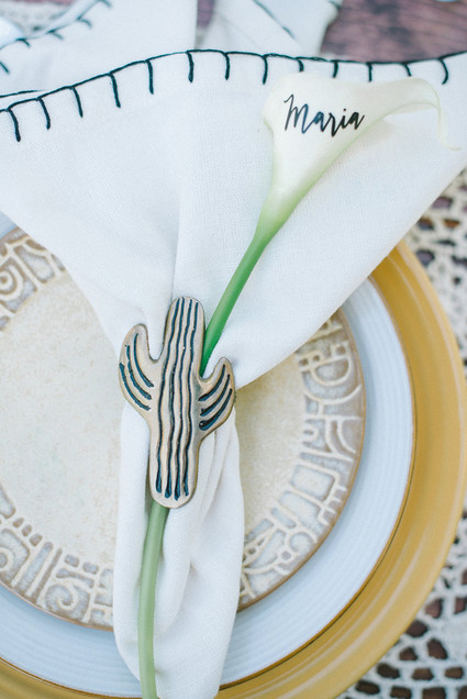 Spanish-styled place setting