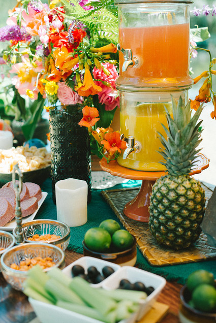 Spanish-style food display