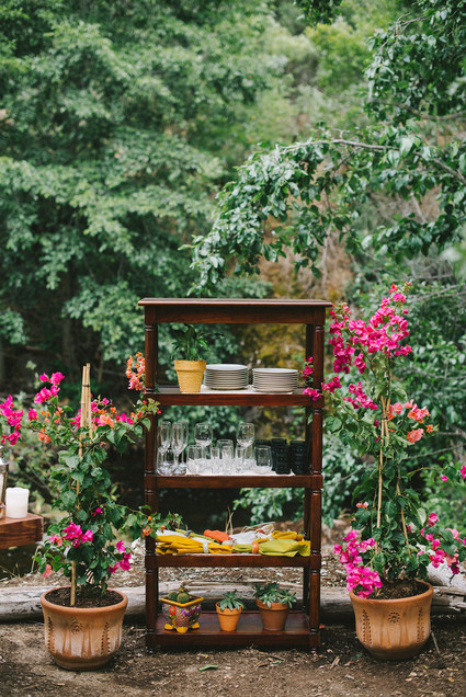 Spanish-style wedding decor
