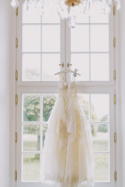 White wedding dress