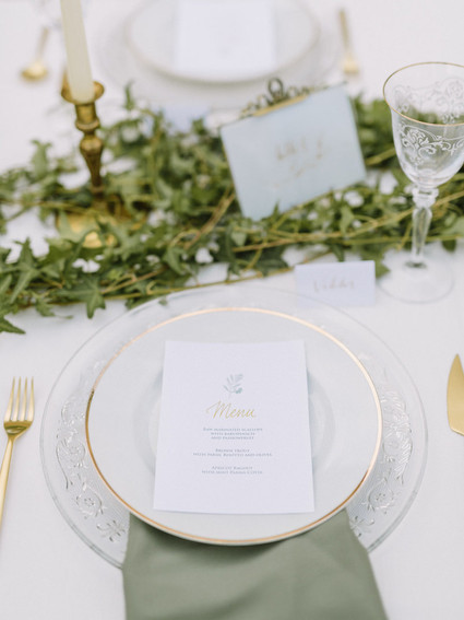 Place setting Inspiration