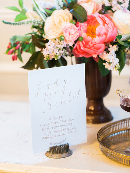 Wedding calligraphy