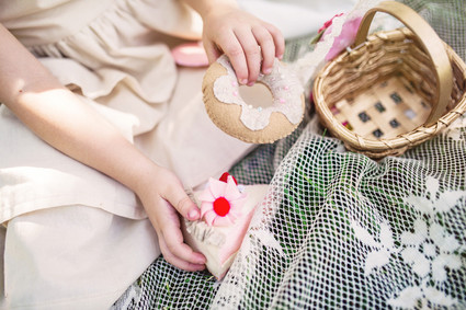 Flower girl picnic