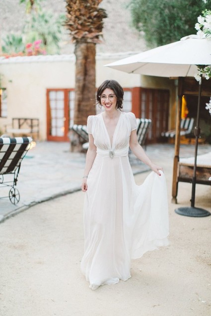 Vintage wedding dress