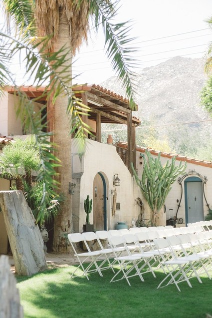 Palm Springs ceremony Inspiration