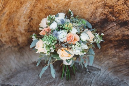 Rustic bridal bouquet