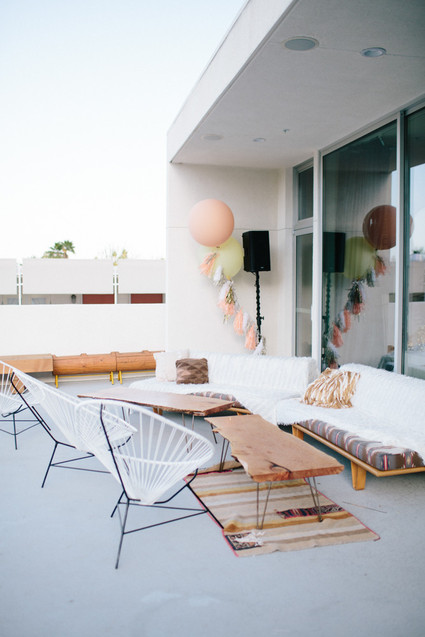 Mid century event furniture