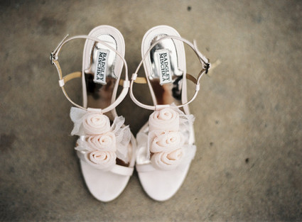 Badgley Mischka wedding shoes