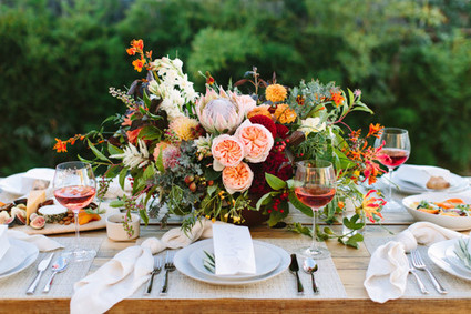 End-of-summer tablescape