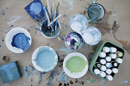 Modern mint baby shower by Mandilynn Photography