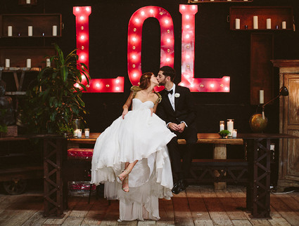 Wedding signage