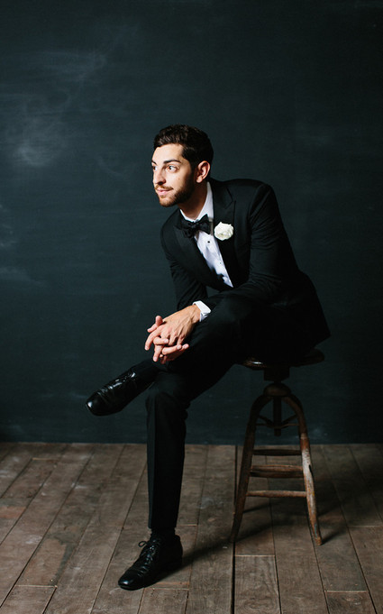 Groom portrait