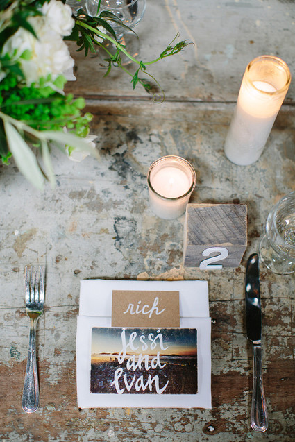 Vintage place setting
