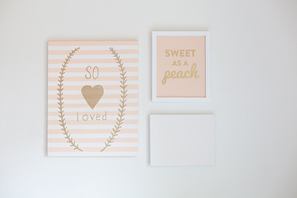 Soft pink nursery