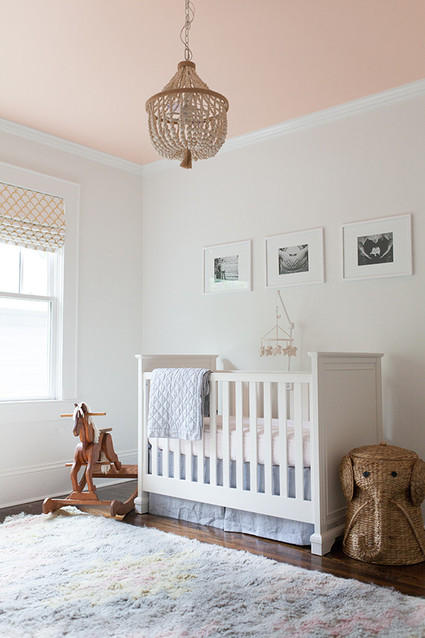 soft pink nursery Inspiration