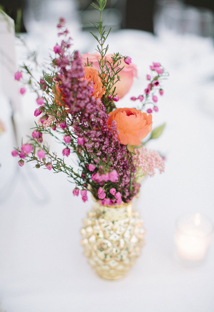Summer wedding florals