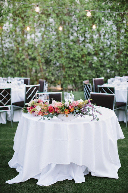 Summer wedding florals