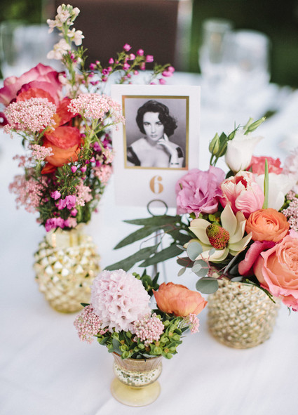 Photography table numbers