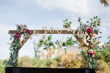 Whimsical wedding decor