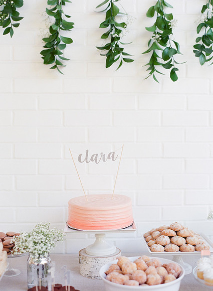 1st birthday dessert table