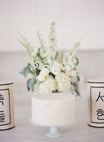 Korean dohl cake