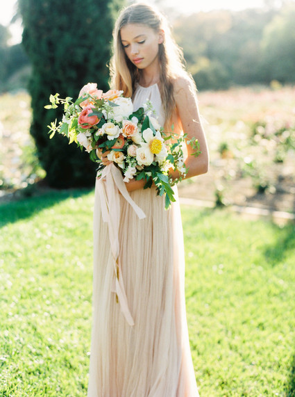 Summer wedding florals