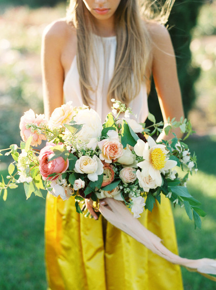Summer wedding florals