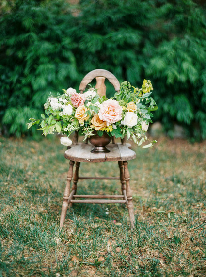 Summer wedding florals