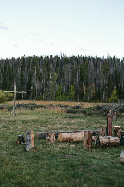 Colorado wedding ceremony