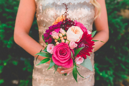 Summer wedding bouquet