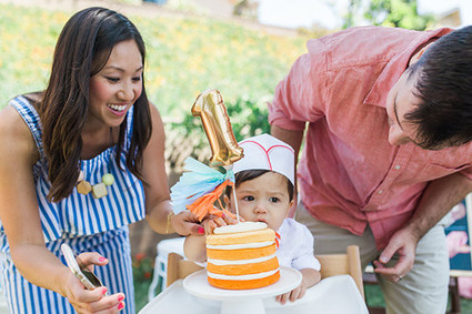 Ice Cream truck 1st birthday party