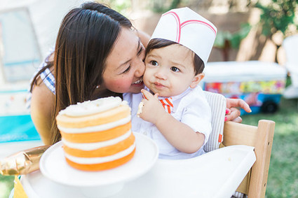 Ice Cream truck 1st birthday party