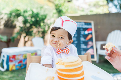 Ice Cream truck 1st birthday party