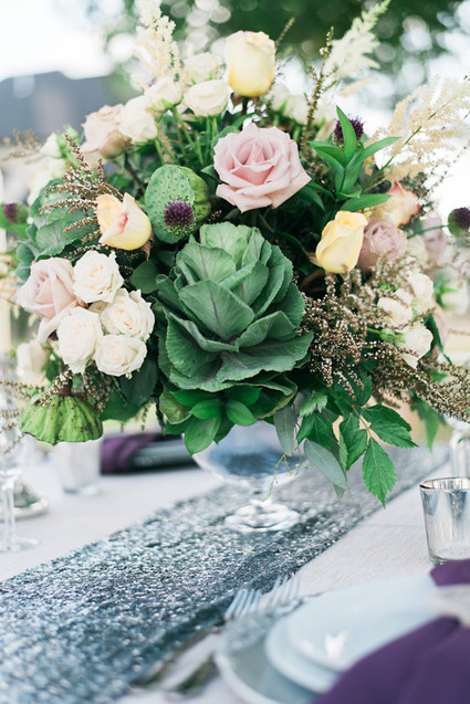 Outdoor glitzy Texas wedding inspiration