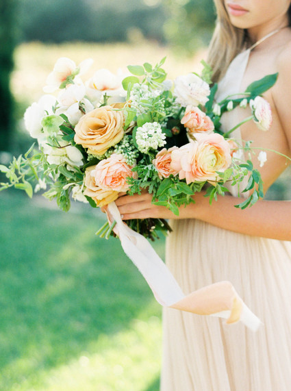 Modern garden wedding inspiration