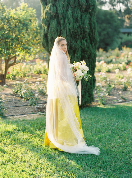 Modern garden wedding inspiration