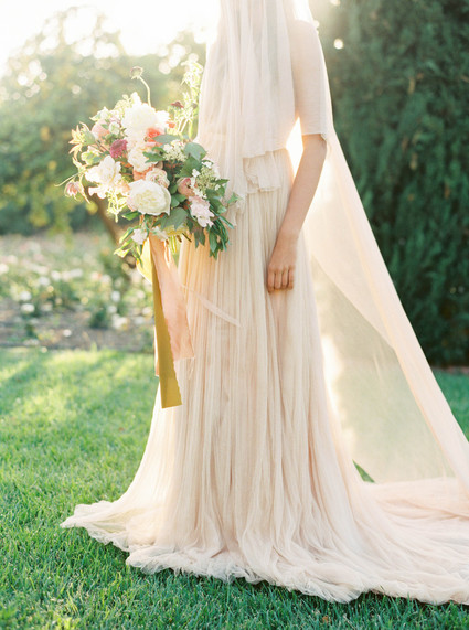 Modern garden wedding inspiration