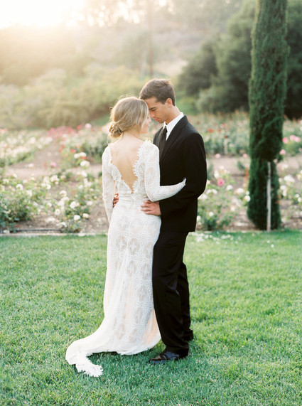 Modern garden wedding inspiration