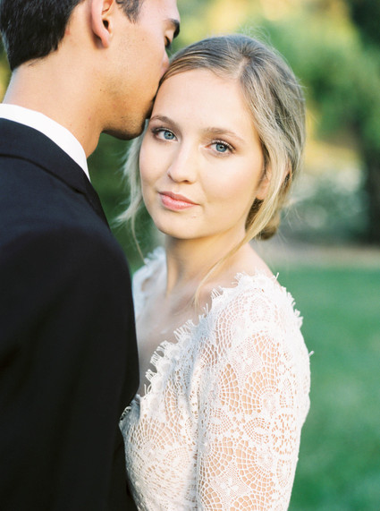 Modern garden wedding inspiration