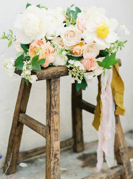Modern garden wedding inspiration
