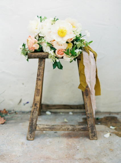 Modern garden wedding inspiration