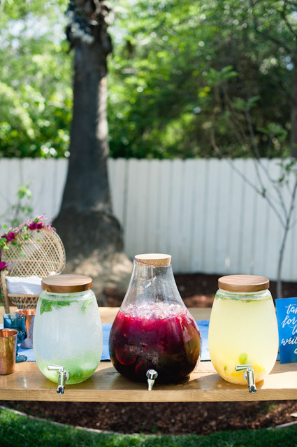 boho california backyard first birthday