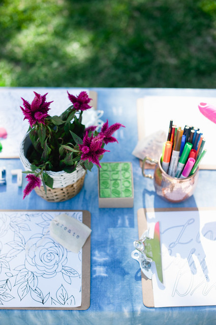 boho california backyard first birthday