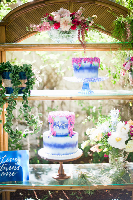 boho california backyard first birthday Inspiration