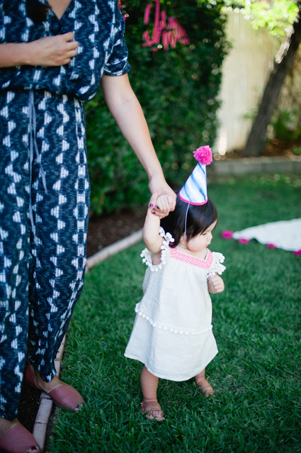 boho california backyard first birthday
