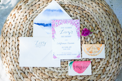 first birthday invites