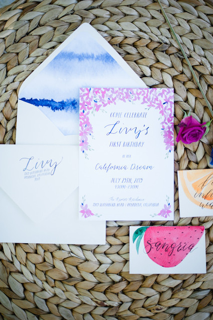 first birthday invites